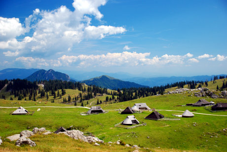 Velika planina pastirsko naselje